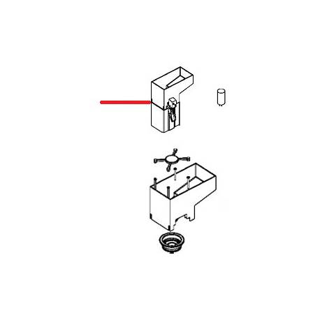 MOULIN COMPLET G MICROBAR 240V ORIGINE SIMONELLI - FQ6074