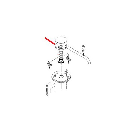TETE PIVOTANTE 2X10L COMPLETE ORIGINE ANIMO - NAVQ76603