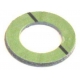 PACK OF 100 GASKETS 3/4 FIBER GREEN 