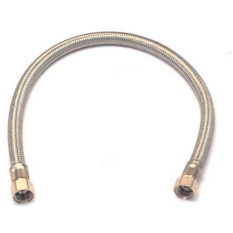 FLEXIBLE INOX 500MM 3/8F PLAT - IQ263