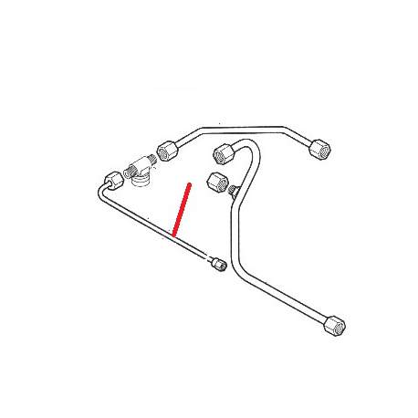 TUBE D10 L 490MM 1-4GR ORIGINE - NFQ6744