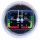 MANOMETRO DOPPIA SCALA PREMIUM D/62MM 1/8 ORIGINALE