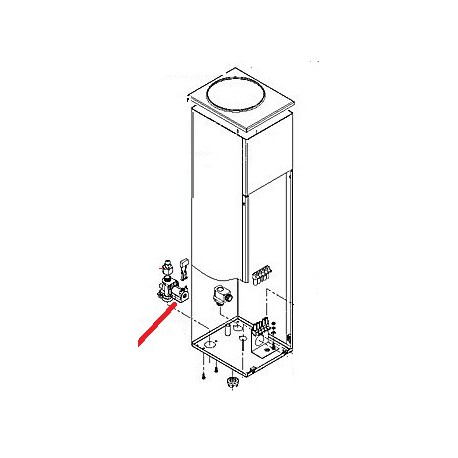 BOBINE ELECTROVANNE ENTREE EAU ORIGINE ANIMO - NAVQ7928