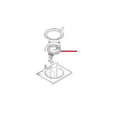 RESISTENCIA CALENTADOR DE AGUA M202W - NAVQ8763