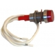 VOYANT ROUGE A VISSER 24V - TIQ62041