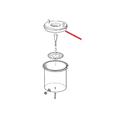 POURING SPOUT BUTTON - NAVQ3703