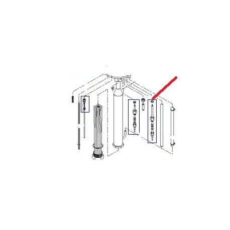 ELECTRODO NIVEL L230MM - NAVQ67196