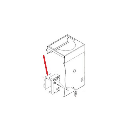PLATINE EAU CHAUDE M200 ORIGINE ANIMO - NAVQ64568