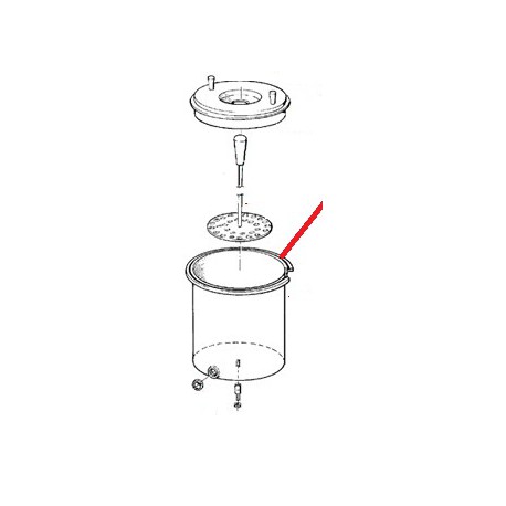 COUVERCLE ISOTHERME MW 10/20L ORIGINE ANIMO - NAVQ09283