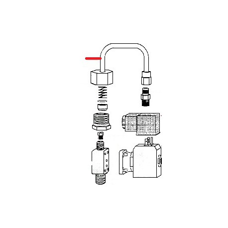 TUBE DE DECHARGE ORIGINE AURORA - NQ956