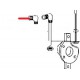 RACCORD COUDE 3/8 1/4 ORIGINE AURORA - NQ967