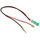 VOYANT VERT AVEC CABLE 5MM 6V - NXQ13