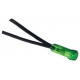 INDICADORES VERDE 6MM Y CABLES DE 400MM ORIGEN - ORQ688