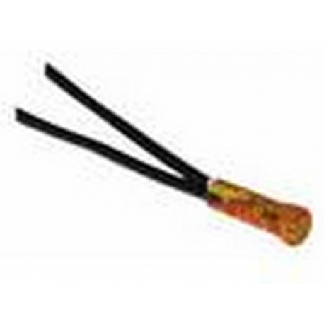 VOYANT 6MM ORANGE & CABLE 230V - ORQ689