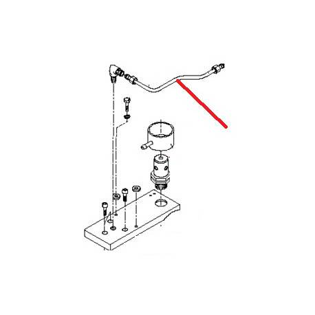 RACCORD COUDE M12 X 1/8 ORIGINE BEZZERA - ORQ371