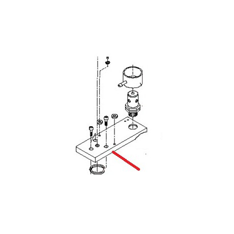 catchy RING PLATE ORIGIN BEZZERA; - ORQ385