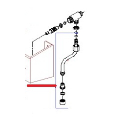 TUBE EAU COMPLET PROF EXPRESS ORIGINE BEZZERA