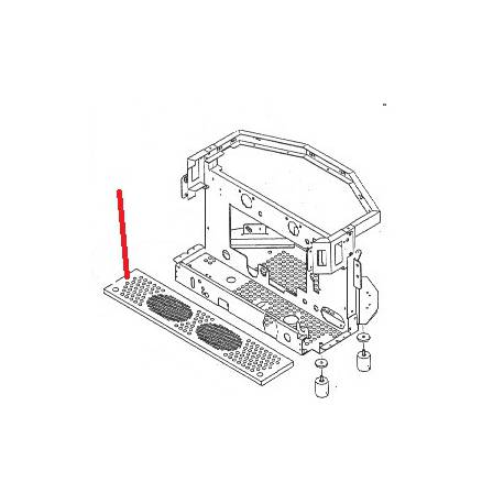 GRILLE BASSINELLE 1GR ELISSE ORIGINE BEZZERA - ORQ320