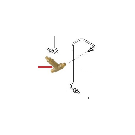 TUBO SCAMBIATORE INFERIORE VALVOLA 2/3/4GR - ORQ411