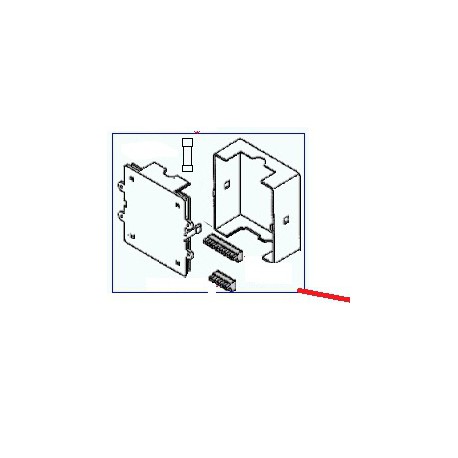 CAJA ELECTRONICA 1GR 220V + LLAVE DE PROGRAMACION ELISSE DE - ORQ6561