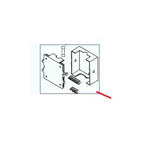 CAJA ELECTRONICA 3GR 220V + LLAVE PROGRAMACION ELISSE DE - ORQ6563