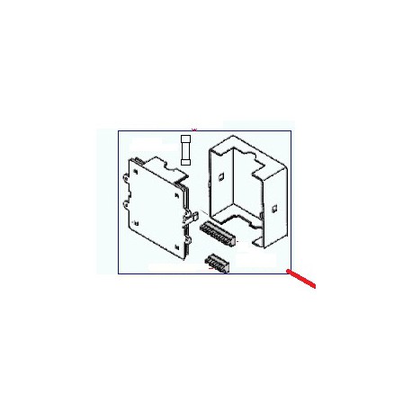BOITIER ELECTRONIQUE 220V 1GR - ORQ6575