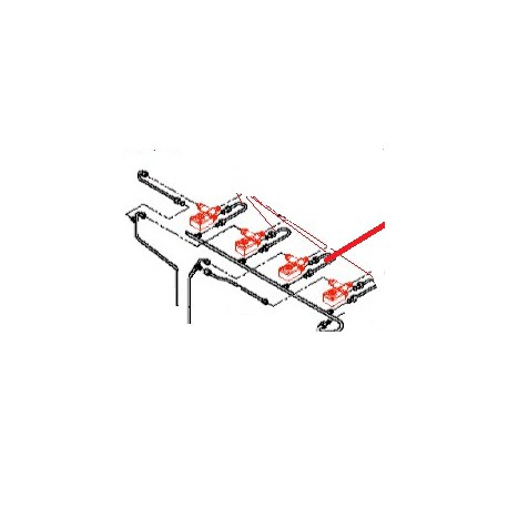 TUBE COLLECTEUR 4GR ORIGINE BEZZERA - ORQ6598