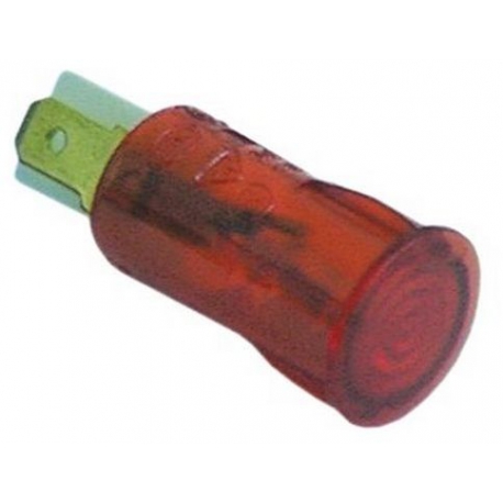 LAMPARA ROJA 230V 2.8MM - TIQ66349