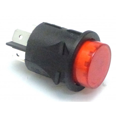 LUMINOUS RED ROUND ON/OFF SWITCH 4PL - OQ663