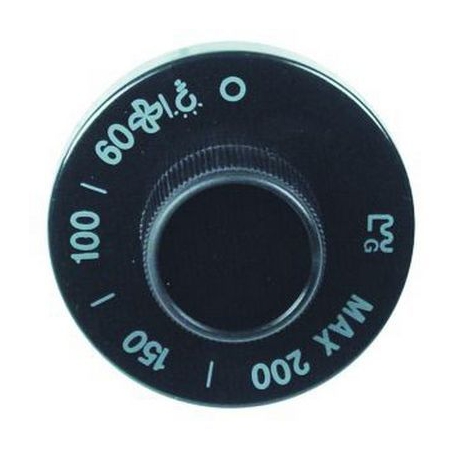 PALANCA HORNO D61MM 60-200Â°C EJEÂ°6X4.6MM A PLANO A LA IZQUIERDA - TIQ78594