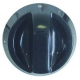 KNEBELKNOPF GIORIK ON/OFF D76MM SCHWARZ AXE:ø6X4.6MM MIT FLA