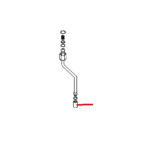 STEAM NOZZLE CHROMED - OQ217