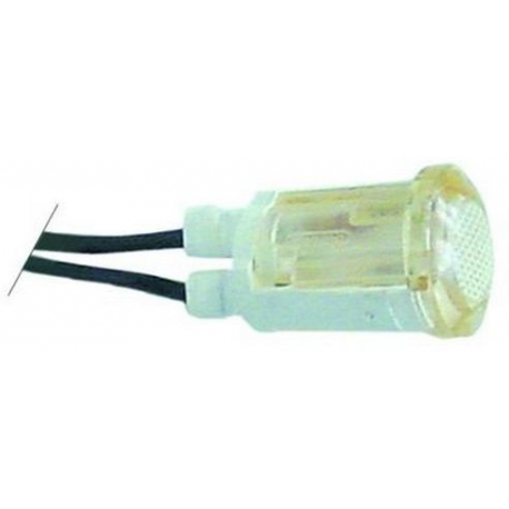 LAMPARA TESTIGO BLANCO D16.0MM 400V CON CABLE 200MM - TIQ78630