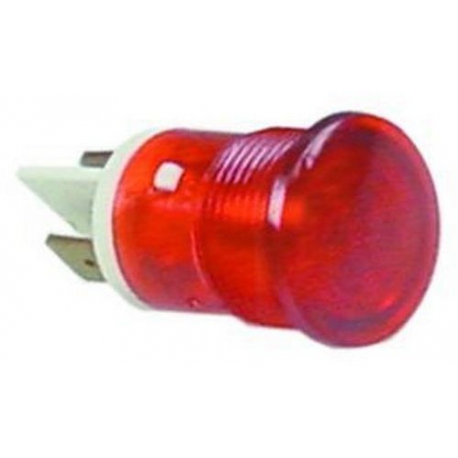 SPIA FASTON 6.3MM 230V Ã­16MM ROSSO - TIQ78632