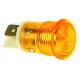 VOYANT ORANGE 230V Ã­16 COSSES 6.3MM MM TMAXI 120Â°C - TIQ78633