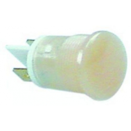 LIGHT THIMBLES 6.3MM 230V Ã­16MM TRANSPARENT TMAXI 120Â°C - TIQ78634