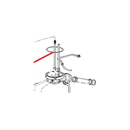 TUBE SORTIE ORIGINE CIMBALI - PQ363