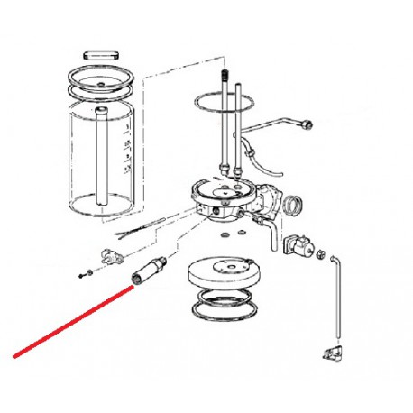 RALLONGE 3/8MX38F ORIGINE CIMBALI - PQ370