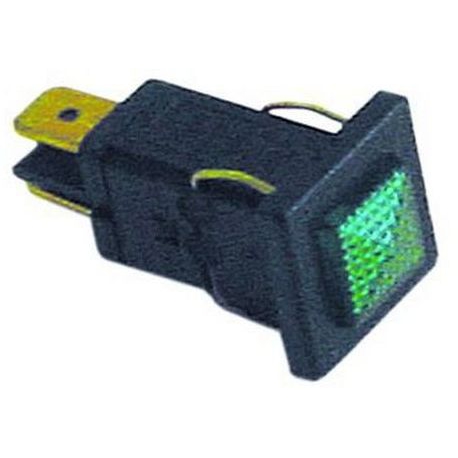 LAMPARA TESTIGO 230V VERDE - TIQ78752