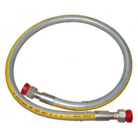 FLESSIBILE GAS ACCAIO 1/2FF 1250MM BUTANE/PROPANE - TIQ62147