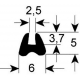 JUNTA DE VIDRIO EXTERIOR - TIQ78707