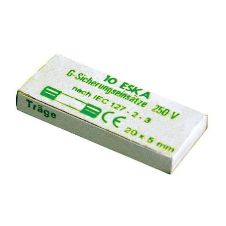 FUSIBLE 5X20 80MA TEMPORISE - TIQ63671