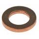 COPPER FLAT WASHER 6X10X1.5