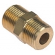 FITTING 3/8-3/8 M-M BRASS