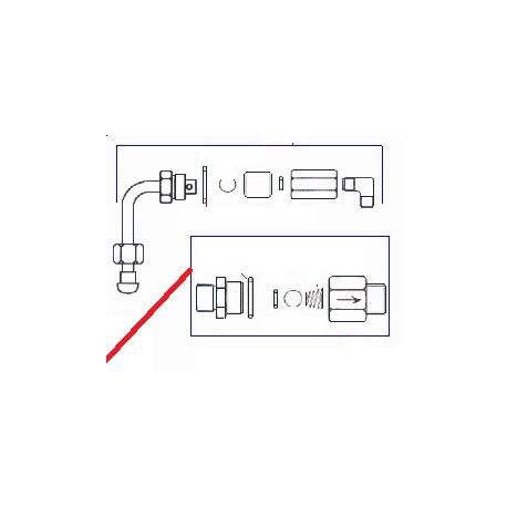 SOUPAPE ANTI-RETOUR 1/4M 1/4M - PBQ234