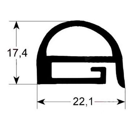 JOINT DE PORTE 775X1300MM - TIQ78812