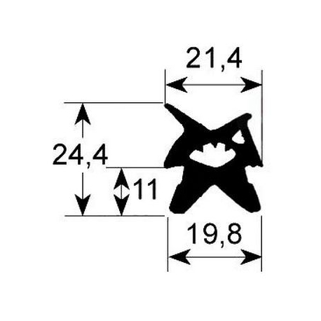 JOINT DE PORTE 675X 870MM - TIQ78823