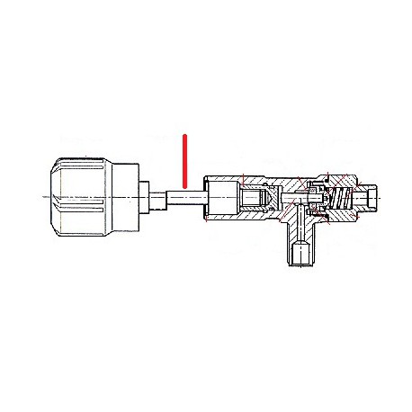 TIGE COMMANDE ROBINET ORIGINE CONTI - PBQ954626