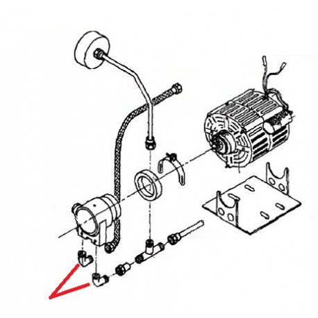 COUDE 3/8MX1/4M ORIGINE CONTI - PBQ954639