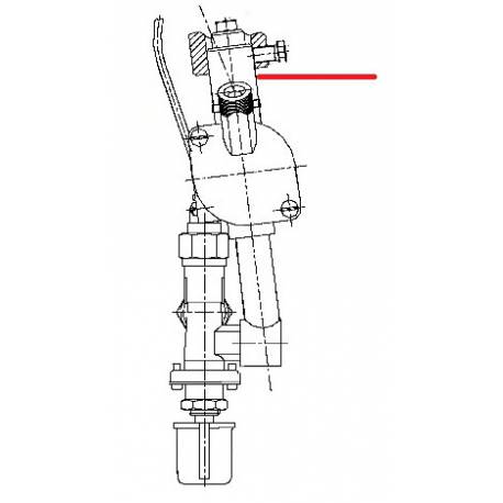 CONNECTOR NOZZLE PRESSURE REGULADOR GAS GENUINE CONTI